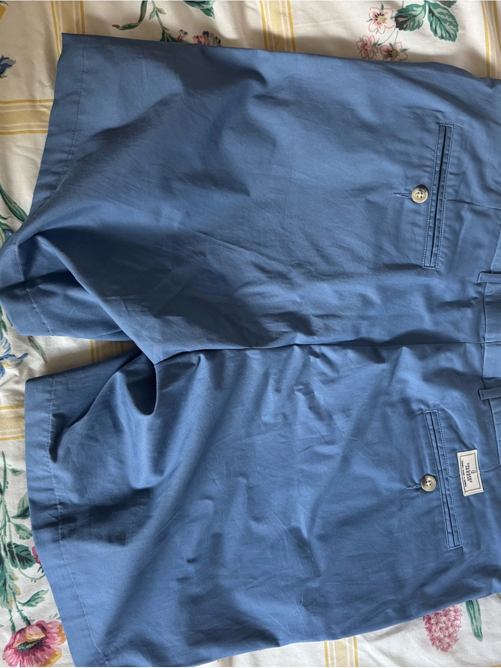 Men's Blue Classic Chino Shorts